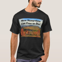 Mt. Chocorua, la camiseta de los hombres de New