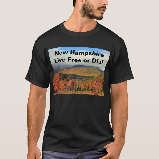Mt. Chocorua, la camiseta de los hombres de New (Anverso)