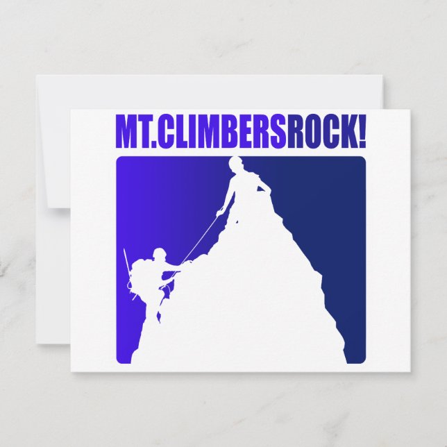 Mt. Climbers Rock! (Anverso)