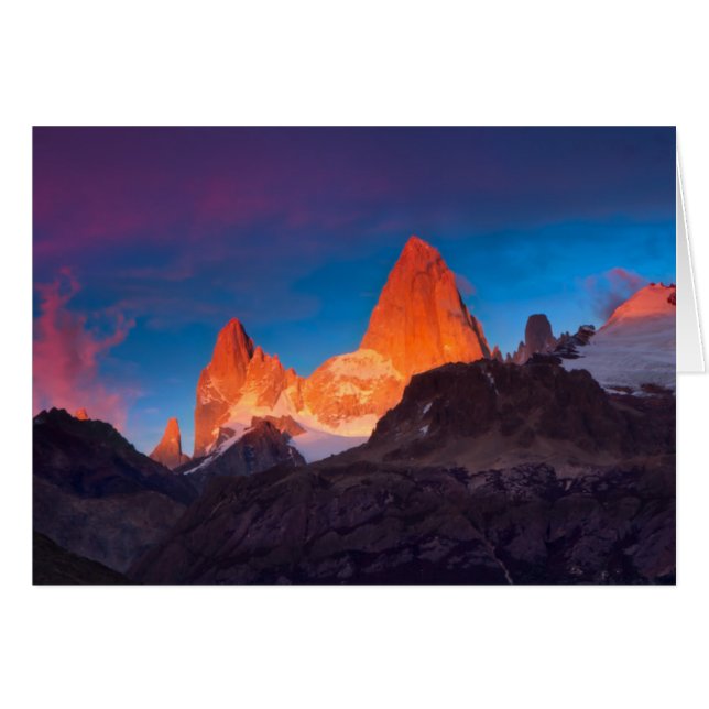 Mt Fitz Roy Al Amanecer (Anverso (Horizontal))