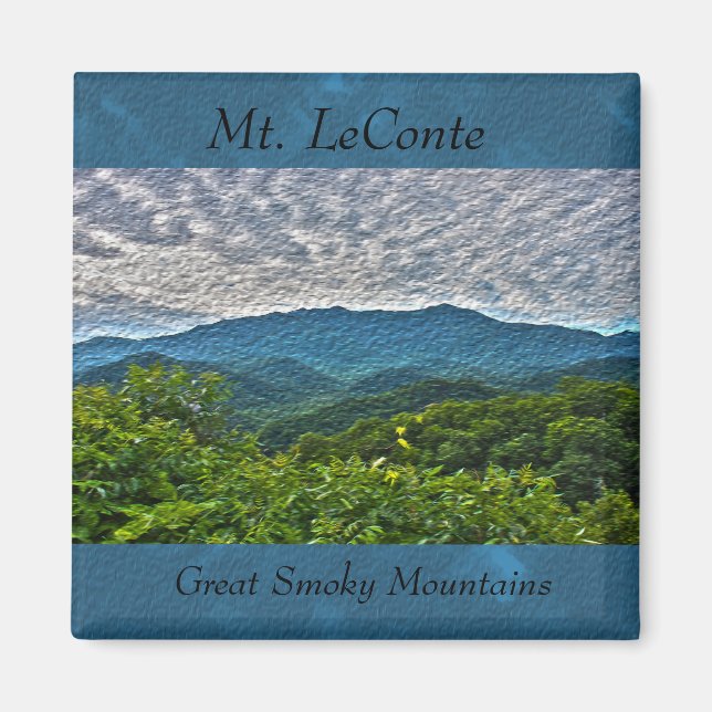 Mt. LeConte, imán fotográfico de las grandes monta (Frente)