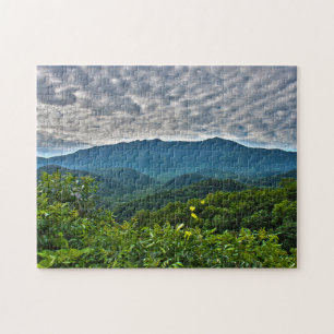 Mt. LeConte, rompecabezas fotográfico de las Grand