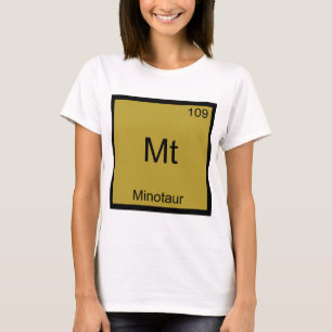 Mt - Minotauro Camiseta de símbolo de elemento de 