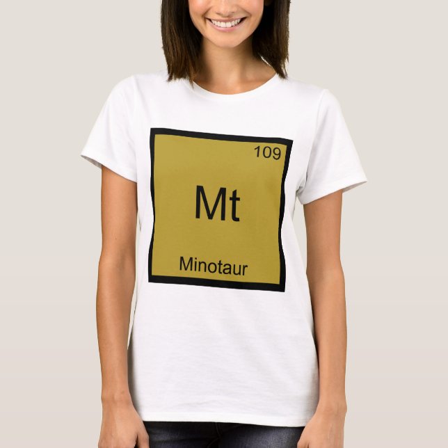 Mt - Minotauro Camiseta de símbolo de elemento de  (Anverso)
