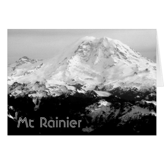 Mt Rainier (Anverso (Horizontal))
