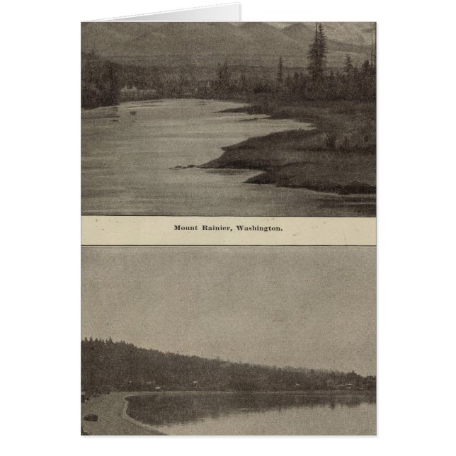 Mt Rainier Steilacoom Beach (Frente)