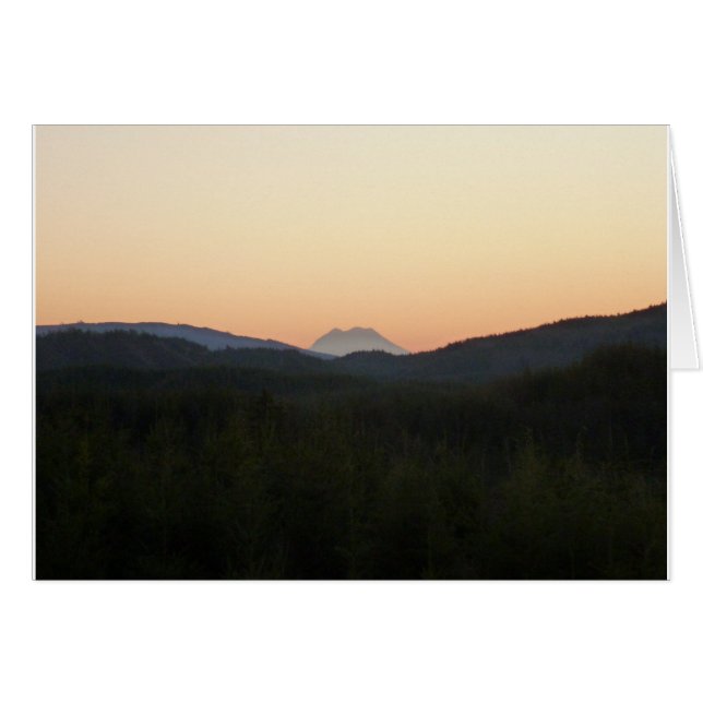 Mt. Rainier Sunrise (Anverso (Horizontal))