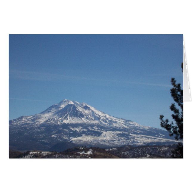 Mt Shasta (Anverso (Horizontal))