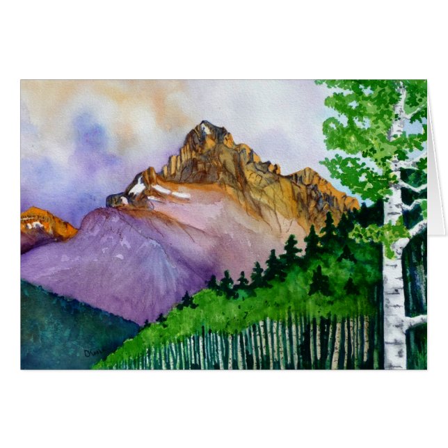 Mt. Sneffels en verano (Anverso (Horizontal))