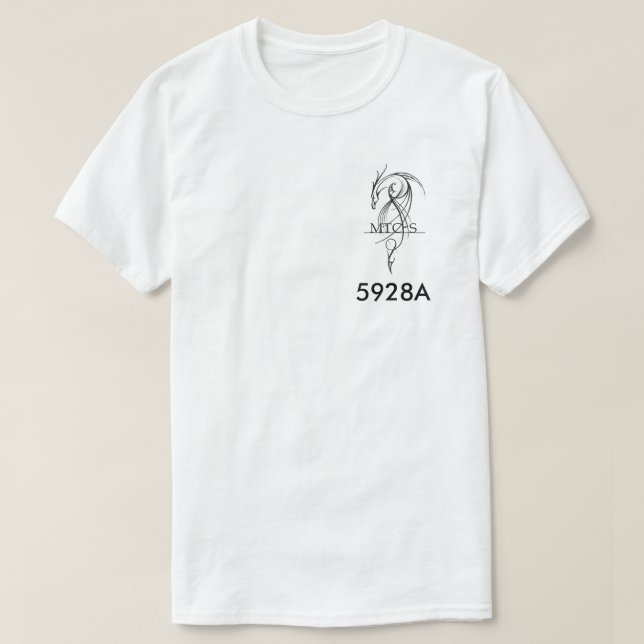 MTCHS disgustan la camiseta del varón de la (Diseño del anverso)