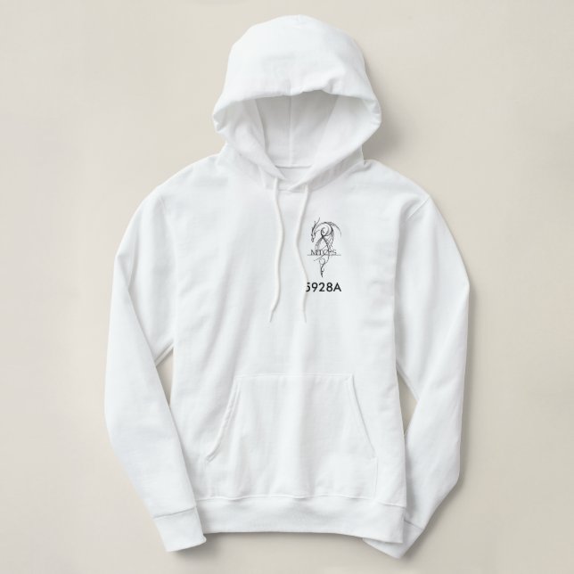 MTCHS disgustan sudadera con capucha de la hembra (Diseño del anverso)