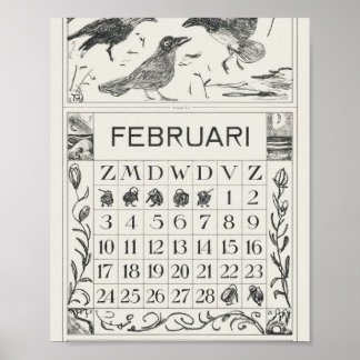 Mtheo van hoytema - calendario - arte de garzas - 