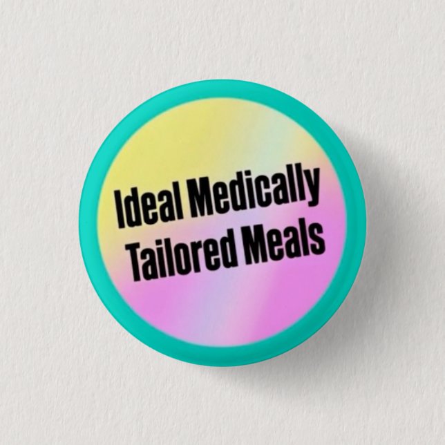 MTMs ideales (Comidas adaptadas médicamente) Botón (Anverso)