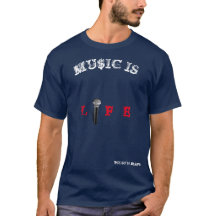 MU$IC ES camiseta de la VIDA
