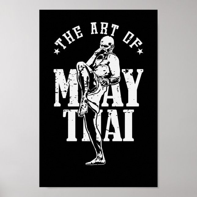 Muay Thai "El arte de los tailandeses muay" (Frente)