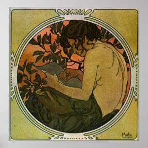 Mucha - Mujer del arte