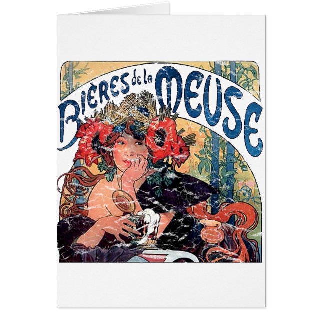 Mucha -Muse -1860 - afligida (Frente)
