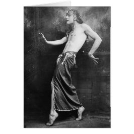 Muchacho auxiliar egipcio del vintage