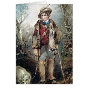 Muchacho con los conejos