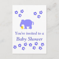 Muchacho de la invitación de Baby Shower
