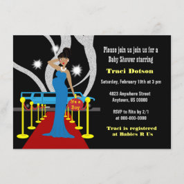 Muchacho de la invitación de Hollywood Baby Shower