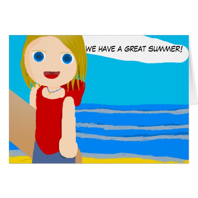 muchacho de la playa (Anverso (Horizontal))