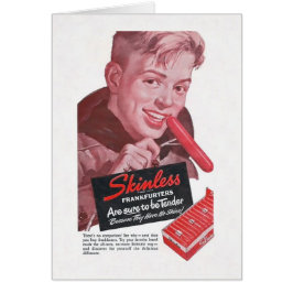 Muchacho de la salchicha de Francfort