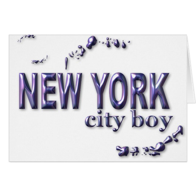Muchacho de New York City (Anverso (Horizontal))