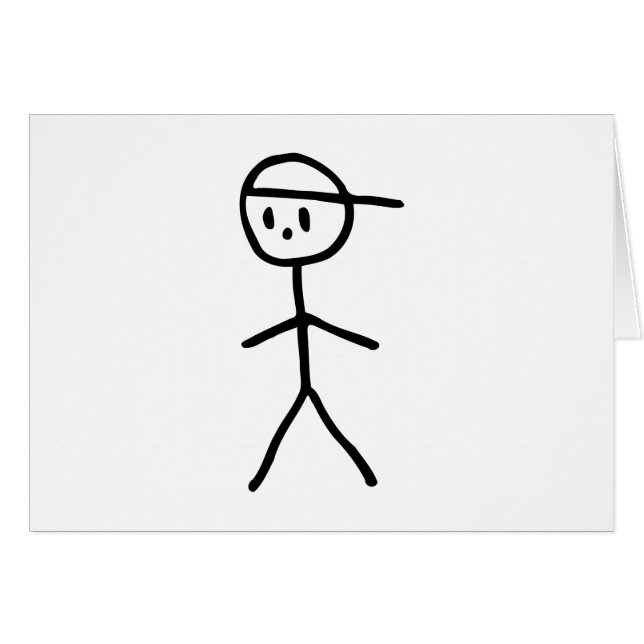Muchacho de Stickman (Anverso (Horizontal))