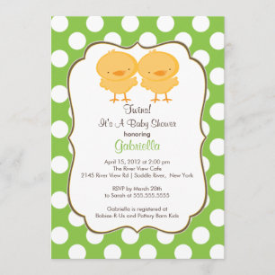 Muchacho del chica del verde de la invitación de