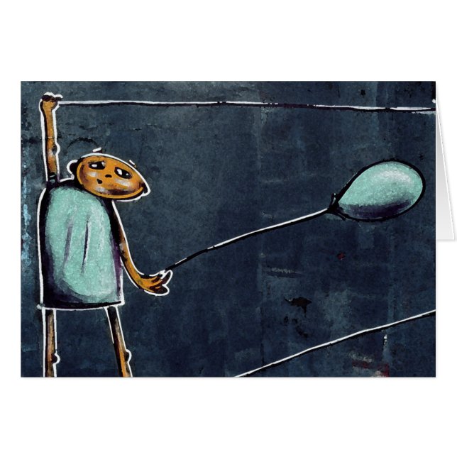 Muchacho del globo (Anverso (Horizontal))