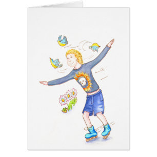 Muchacho del patinador