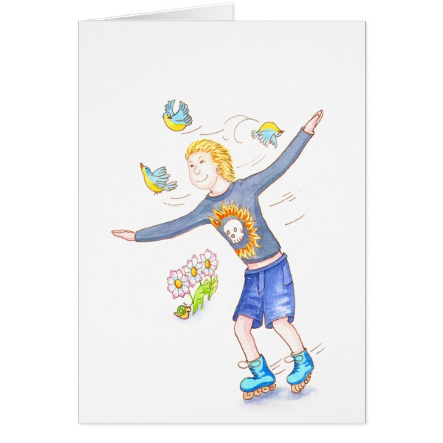 Muchacho del patinador (Frente)