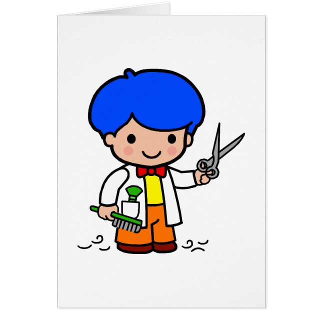 Muchacho del peluquero (Frente)