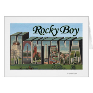 Muchacho rocoso, Montana