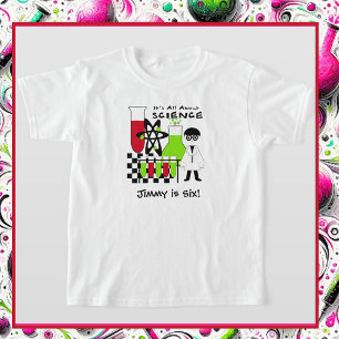 Muchacho todo sobre la camiseta modificada para