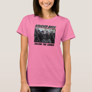 Muchachos del estilete - siga al líder - CAMISETA