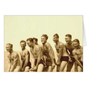 Muchachos en una cuerda