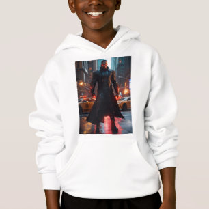 Muchachos Pullover Imprimir Superhéroes Hoodies