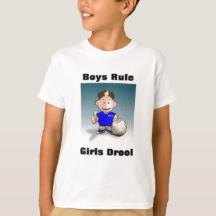 Muchachos regla, camiseta de los muchachos del