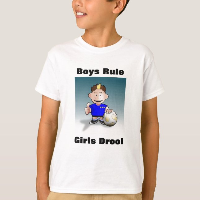 Muchachos regla, camiseta de los muchachos del (Anverso)