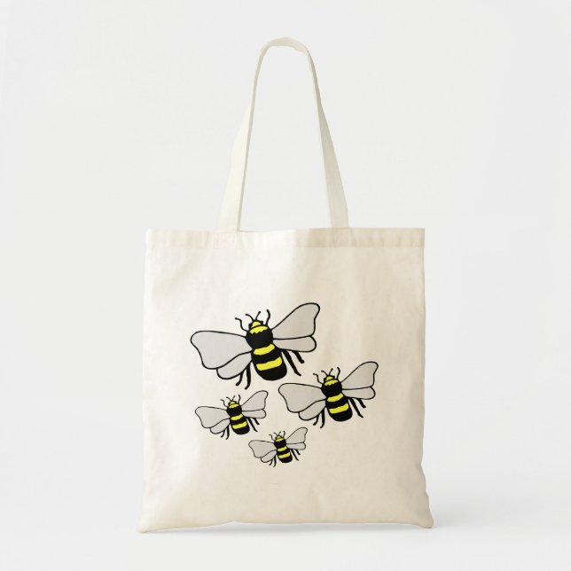 Muchas abejas valoran la bolsa (Frente)