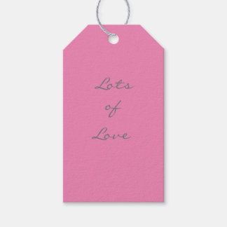 Muchas Etiquetas De Regalos De Amor