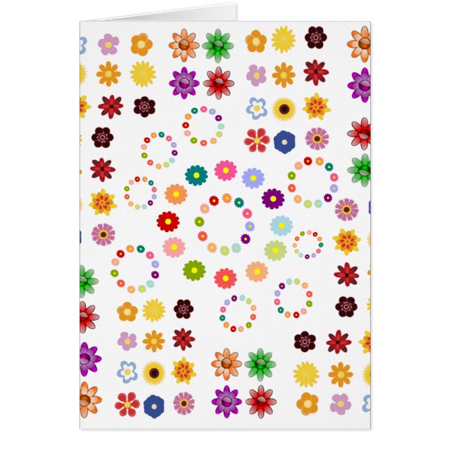 Muchas flores (Frente)