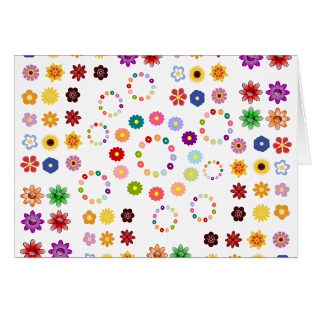 Muchas flores (Anverso (Horizontal))