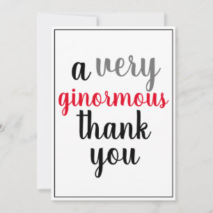 Muchas Gracias Enorme Agradecimiento Rojo Negro