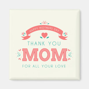 Muchas gracias por el día de la madre   Imán