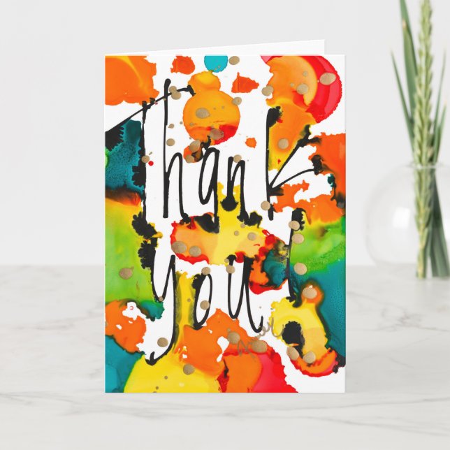 Muchas gracias tarjeta de nota de Lovitude (Anverso)