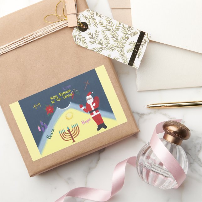 Muchas razones para los Pegatinas de vacaciones de (Regalar)