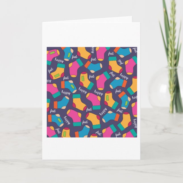 Muchas Tarjetas De Saludo De Socks (Anverso)
